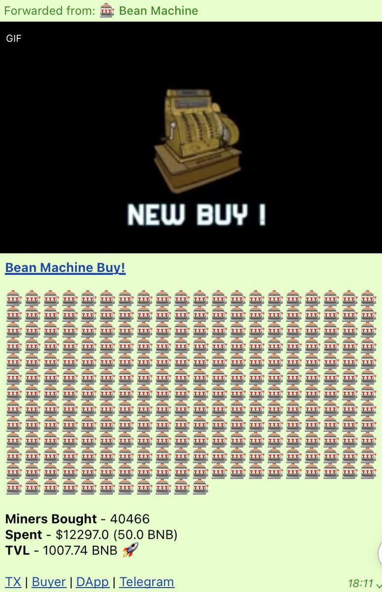 Bean Machine BSC tweet media