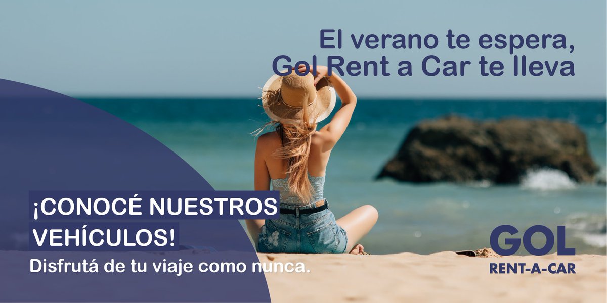 El verano te espera, Gol Rent a Car te lleva 🌊 🌞

#verano #colonia #piriapolis #puntadeleste #uruguay #uruguaynatural