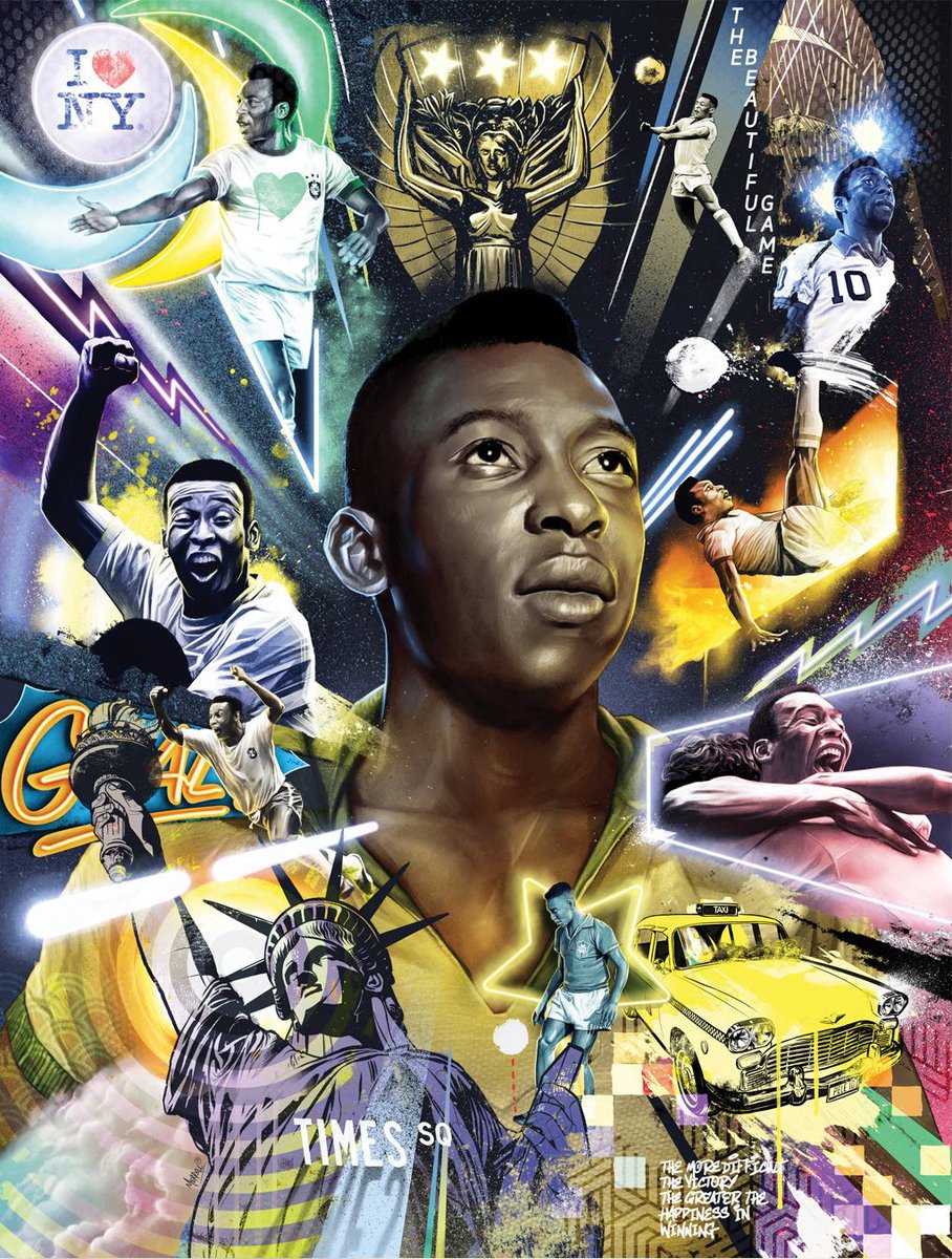 UPTherapyZA's tweet photo. 🥇 Youngest ever winner of a World Cup. 
🏆 x 3 World Cups 
🏆 x 6 Brazilian league titles 
🏆 x 1 Copa Libertadores
🏆 x 9 Sao Paulo State Championships
⚽️ 1279 goals
💯 FIFA Player of the Century 
🥇 TIME 100 Most Important People of the Century

RIP Pelé. #Pele #RIPPele https://t.co/isdBPOehNZ