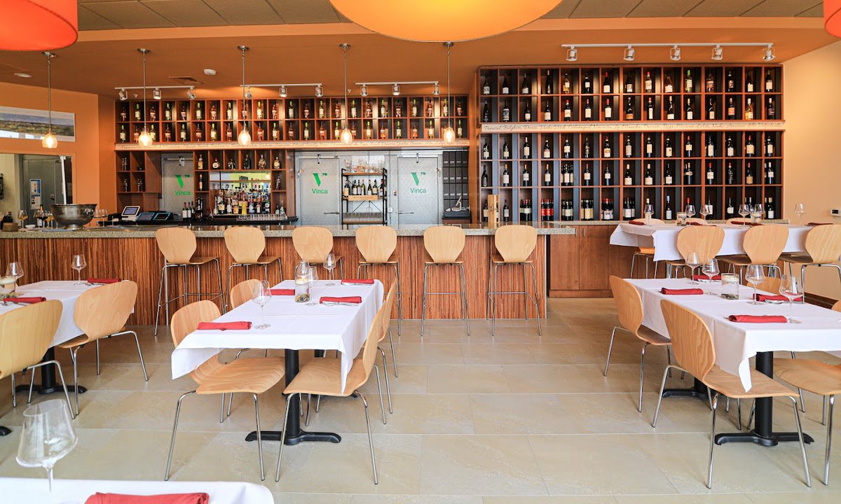 If you love an extensive wine list and global dishes, stop by Vinca! Located on Arista Place, Vinca has options that will satisfy everyone in your group. usavinca.com