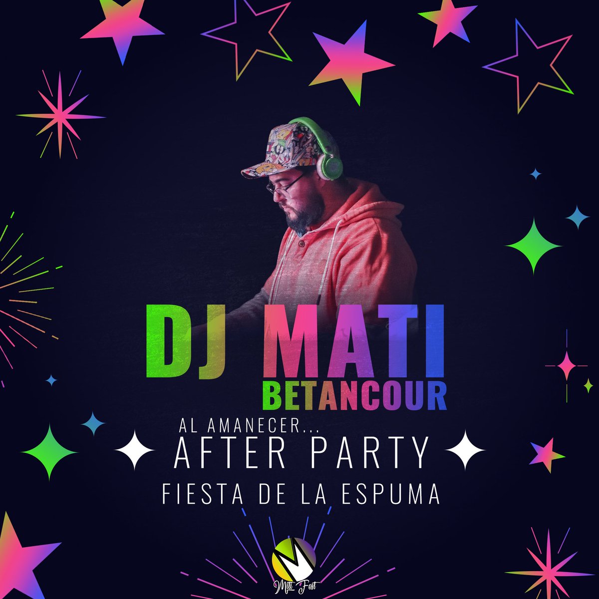 PablitoDJ_'s tweet photo. #MitiFest de Año Nuevo 🪅 a toda fiesta 🎉🎉
Se viene un NOCHON en el ruedo mas fiestero de #Rodo 🌳
Fiesta Cotillón / Show de Luces / Show de Fuegos Fríos / After Party / Plaza Comidas / Barra Drabble 🍻/ Fiesta de la Espuma y mucho mucho más 🎁
Nos vemos en la #MitiFiesta https://t.co/c9IWgCuAph