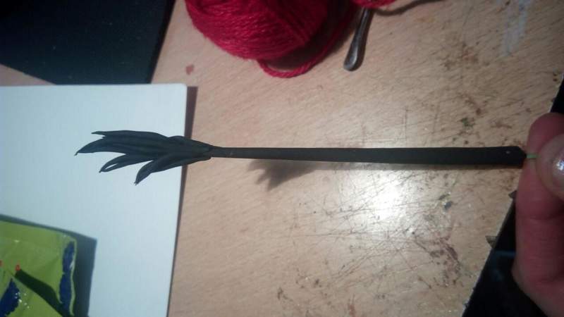 rivalmit's tweet photo. Of course I forgot to take just about all progress shots...it's fine... this is fine TuT (WIP  bat kitty #16 mini yarn) https://t.co/gVpRUGldAx #batkitty #cat #bat #sculpture #art #ef26 https://t.co/SJ0rgtUcdt