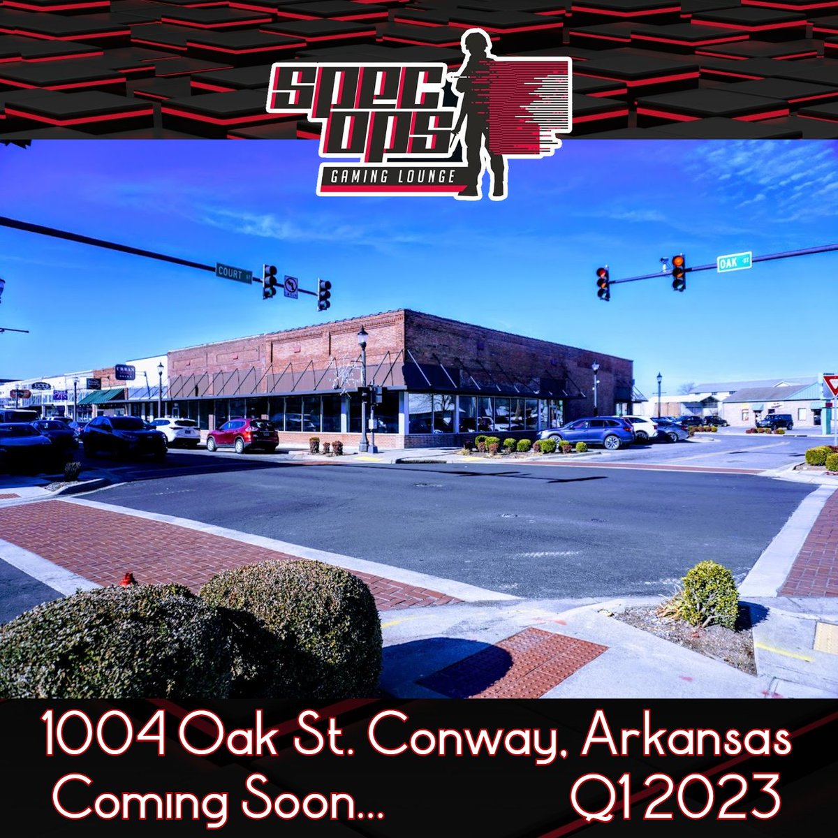 The countdown is on - Spec Ops Gaming Lounge is opening in Conway, AR, in Q1 2023! Get ready for the latest games, consoles, and a top-notch esports arena. 

Fun fact: The average age of a gamer is 35.
50% of gamers are over the age of 18!

#SpecOpsGamingLounge #Esports #ConwayAR
