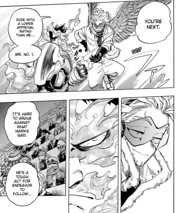 "he roasted endeavor haha!"
no, you fools, he loved him from the very beginning 