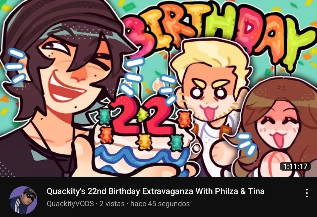 QuackityInfo's tweet photo. 🔴 VOD ya disponible en Youtube en el canal de "QuackityVODS" 🎂
miniatura by @borenii_
📎: https://t.co/5IL993TloK https://t.co/fE1cmDDVwf