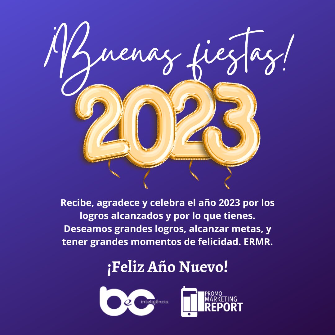 becinteligencia's tweet photo. Deseamos a todos un gran y especial año 2023!
#buenasfiestas #2023 #felizaño https://t.co/V4CHorOmaY