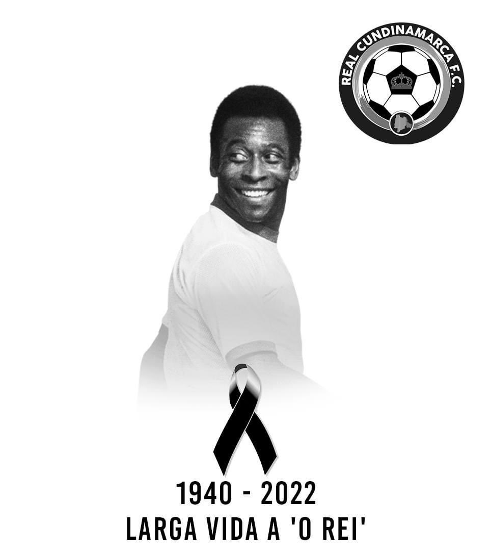 RealCundOficial's tweet photo. ¡Se fue el más grande! Larga vida a 'O Rei'

#ElSueñoEsReal #ORei https://t.co/GITk1Z0q46