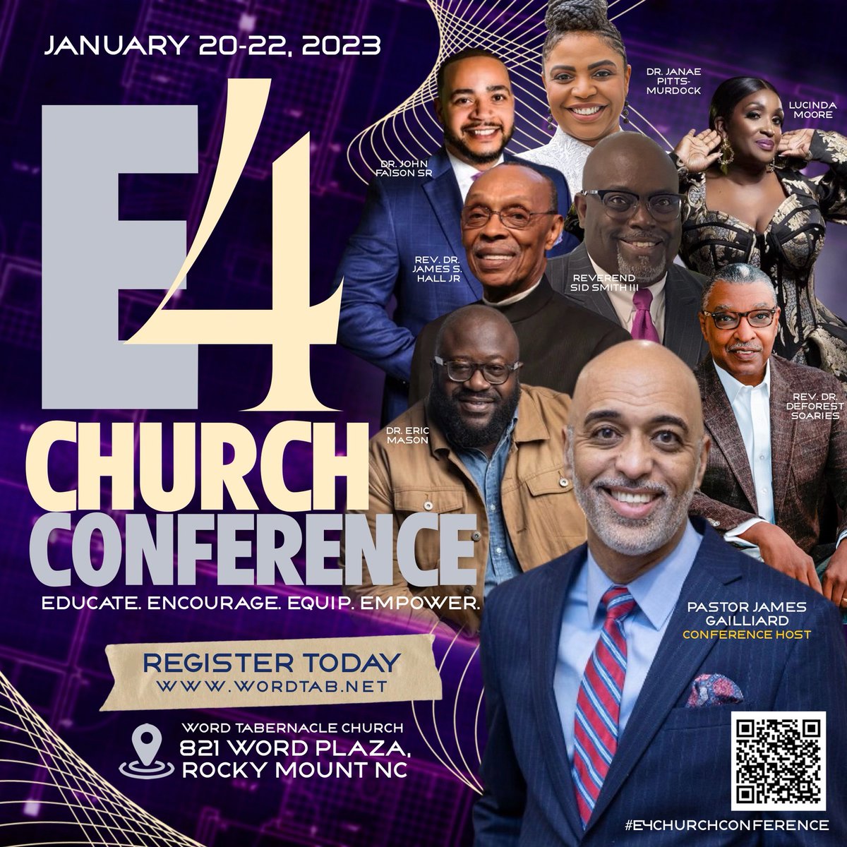 E4ChurchConf's tweet photo. The E4 Church Conference on January 20-22, 2023 is a great way to empower Christians, develop the Church, train leaders, and impact the Kingdom!
 
Visit the conference website and register today!  https://t.co/CCUiTp3NWw https://t.co/ywvACJwoAP