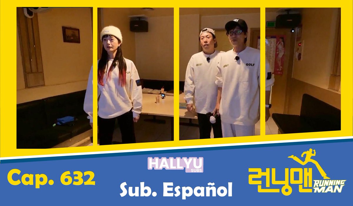 SubsHallyu's tweet photo. Running Man sub español
Episodio 632
Link: https://t.co/1jAwQzPFSy
Patreon: https://t.co/RsGRpVVtIm

No olvides compartirlo y apoyar nuestra comunidad.

#RM #RunningMan #Jaesuk #Jihyo #Sechan #Haha #Jongkook #SoMin #SeokJin #KSHOW #HALLYUSUBS #SUBESP #KPOP https://t.co/jB7GQbvGFE