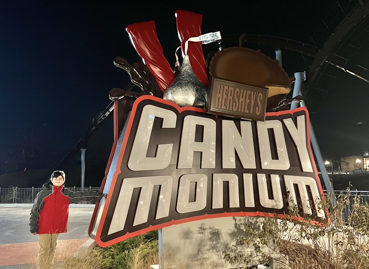 This is what it looks like after riding Candymonium 9 times. After 3, I couldn’t feel my fingers or face, but I could definitely feel dinner trying to come back up. 

You’d have had to sedate me to get me on a ride like this at 11. Genes are weird.