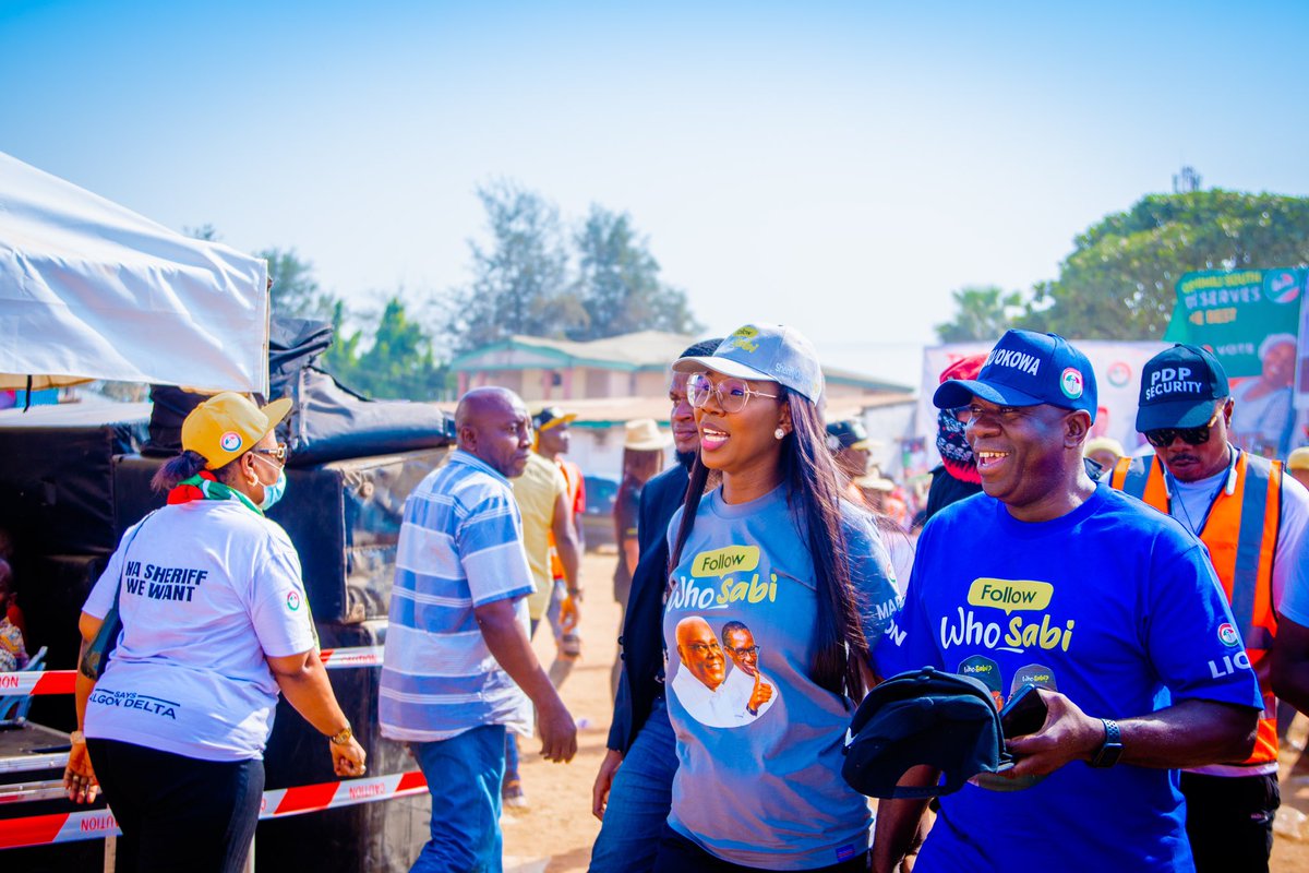 MarilynOkowa's tweet photo. Thanks to the beneficiaries of #RYSA #ProjectGest and #STEP for coming out in their numbers to support #AtikuOkowa and #SheriffOnyeme 

#PDP #DeltaPDPCampaign #OurPeopleFirst #DeltaState https://t.co/iZzB2hndrD