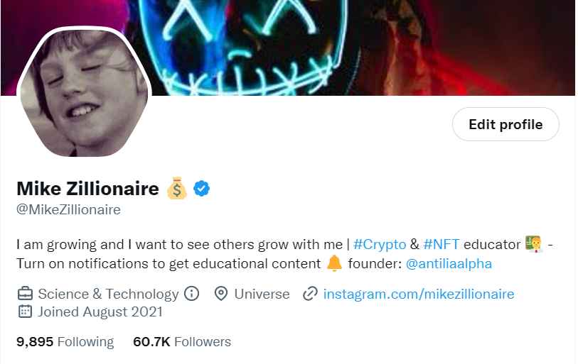 MikeZillionaire's tweet photo. I'll follow the next 105 people, then I'll stop following. 

Let's connect, FIFO 

RT &amp; Turn on notifications 🔔 https://t.co/ExneO9V2Ch