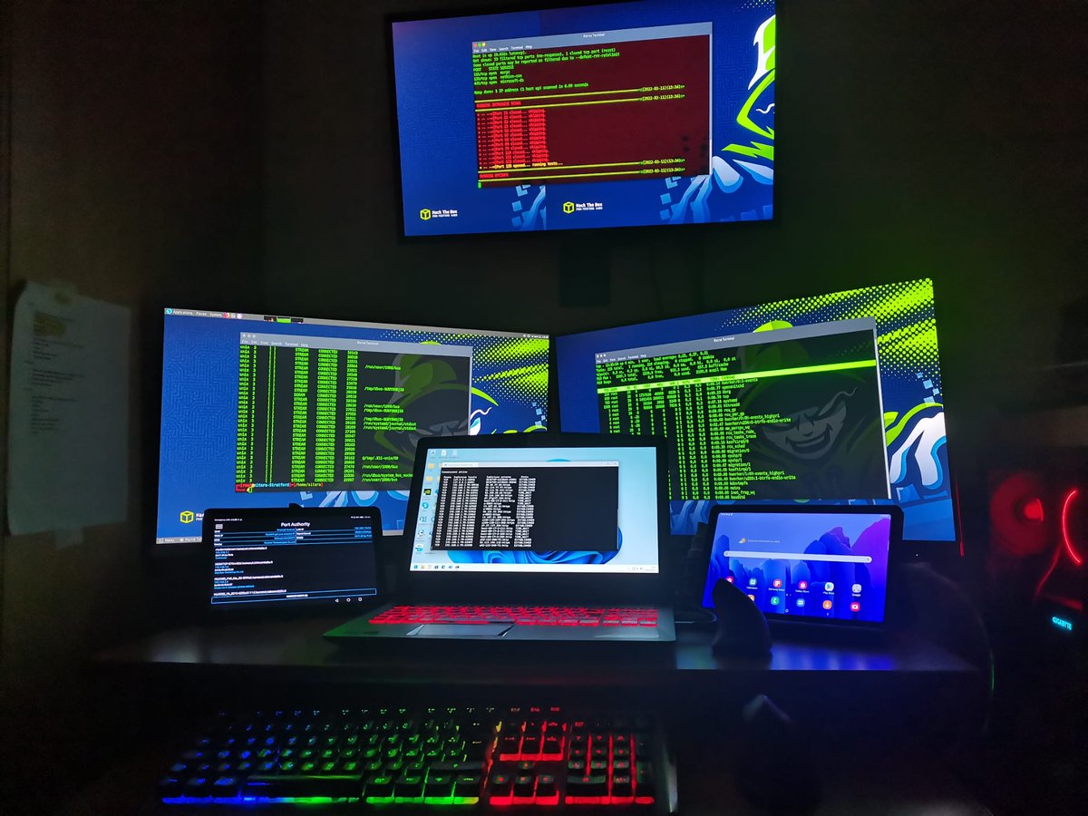 Stratford_247's tweet photo. It's gonna be a long night!!🖥️🖥️
#PenTest #pentesting #VM
#CyberSecurity #linux #VMware #Microsoft #ParrotSecurity #Android https://t.co/NV42Y3JN2L
