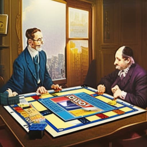 Dhast19's tweet photo. Fun fact: Monopoly was originally designed to teach players about the principles of real estate! The game was invented in the early 20th century and is now one of the most popular board games in the world. #realestate #funfact #monopoly https://t.co/cC9yCtceUh