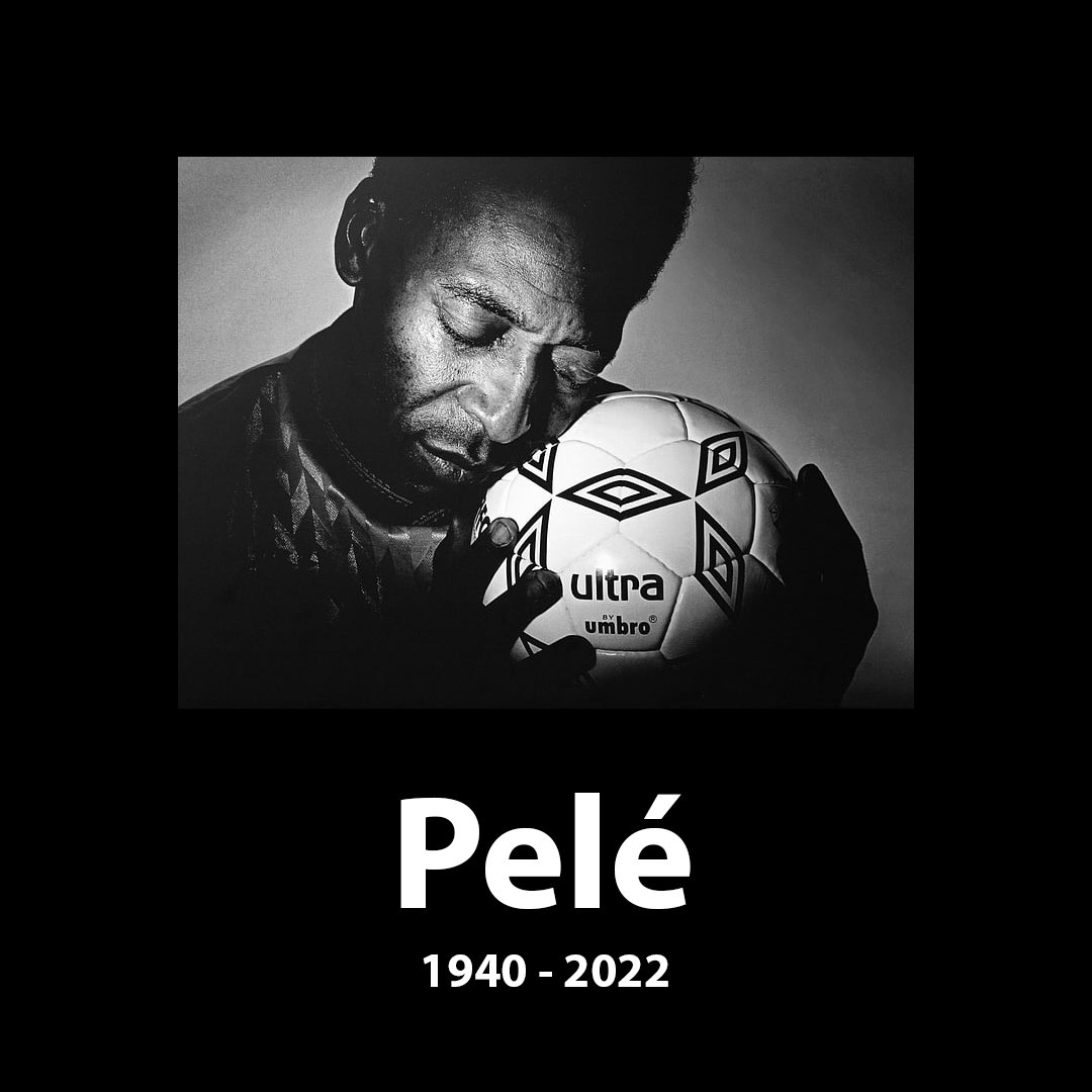 Descanse em paz, Pelé. 👑🕊️