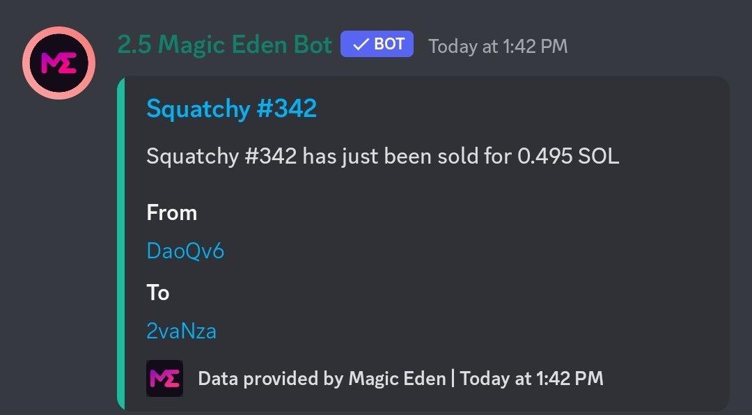 Muh_Thahy_Uhs's tweet photo. Maybe something.. Don't fade Builders in a time like this. If they building, we support. We the people change the world 🌎
Don't forget it.
On that note, better check out @hoodsquatch. SOLD out first day, already gaining interest, started from complete Stealth.. #LetsSquatch https://t.co/kwHNIQFuy4