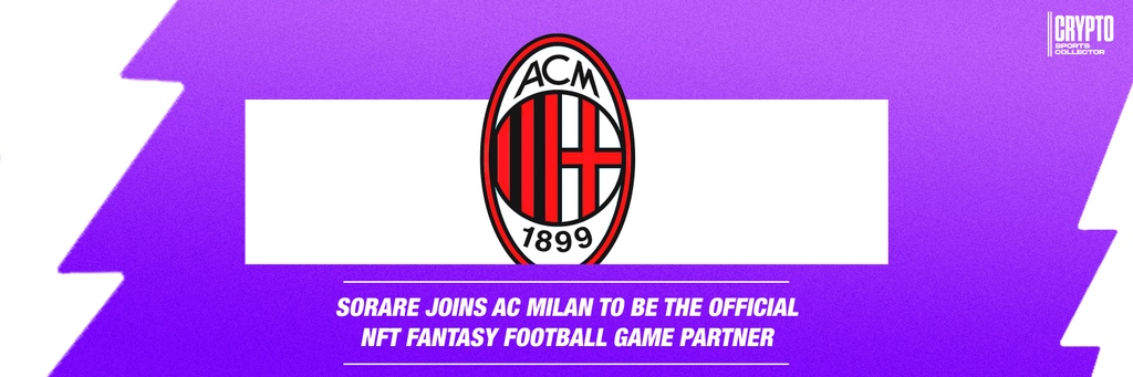 AC Milan enters a multi-year partnership with Sorare to become the Club's Official NFT Fantasy Football Game Partner. With this, users can collect, trade and play with officially licensed digital cards as part of an immersive worldwide gaming experience. 
#NFTCommunity #football