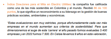 veteranacentro2's tweet photo. #Celsia | Celsia recibe tres importantes reconocimientos: logró 86 de 100 puntos en el Dow Jones y recibió medallas de oro en equidad de género en Colombia y Panamá. “Literal: en Celsia cerramos el año con broche de oro”, Ricardo Sierra, líder de la compañía https://t.co/BHn8HVAla8
