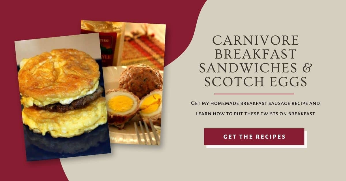 JenMichelle_co's tweet photo. Carnivore Breakfast Sandwiches &amp; Scotch Eggs
 I love recipes that have multiple uses. ...
 https://t.co/IyEmEGImND https://t.co/xYjbE1Hsyj
