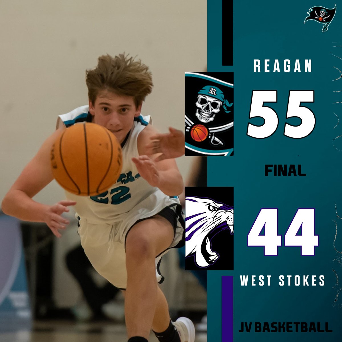 ReaganMBB's tweet photo. The JV team finished the David Lash Tournament strong with wins over Parkland and West Stokes! #BringTheJuice https://t.co/PXmjvQqmrx