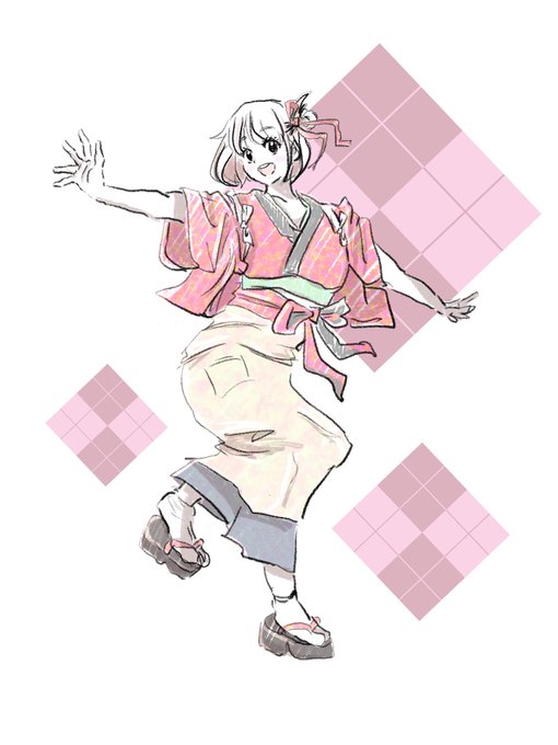 クロッキー練習リコリスリコイルのちさとちゃん#リコリス・リコイル #リコリコ #posemaniacs  