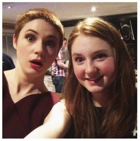 #KarenGillan and #CaitlinBlackwood really do look alike!
#DoctorWho