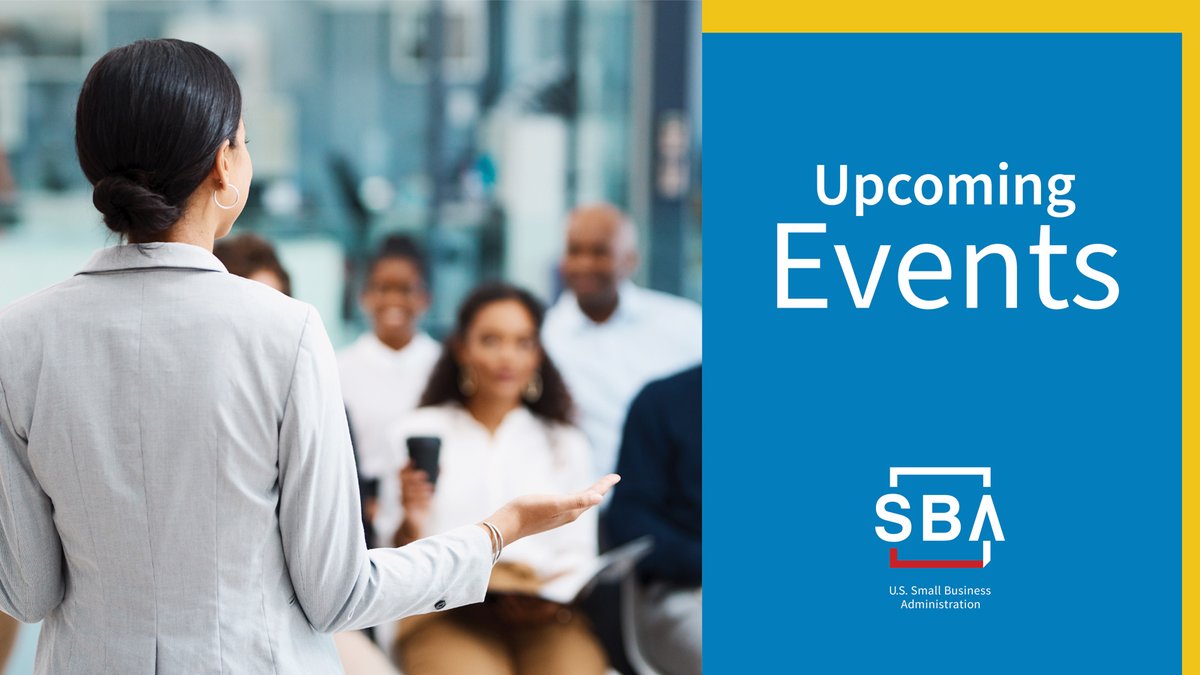 SBA Cleveland Ohio District Office (@sba_cleveland) on Twitter photo Have you checked👀out the <a href="/SBA_Cleveland/">SBA Cleveland Ohio District Office</a> event calendar lately? We've got great workshops for 2023 lined up from resource partners like <a href="/SCOREMentors/">SCORE Mentors</a> #SBDC <a href="/OhioDevelopment/">Ohio Development</a> #PTAC <a href="/RhodesStateLima/">Rhodes State College</a> #PTAC <a href="/ohiou/">Ohio University</a>
🔗sba.gov/events?distric… Have you checked👀out the <a href="/SBA_Cleveland/">SBA Cleveland Ohio District Office</a> event calendar lately? We've got great workshops for 2023 lined up from resource partners like <a href="/SCOREMentors/">SCORE Mentors</a> #SBDC <a href="/OhioDevelopment/">Ohio Development</a> #PTAC <a href="/RhodesStateLima/">Rhodes State College</a> #PTAC <a href="/ohiou/">Ohio University</a>
🔗sba.gov/events?distric…