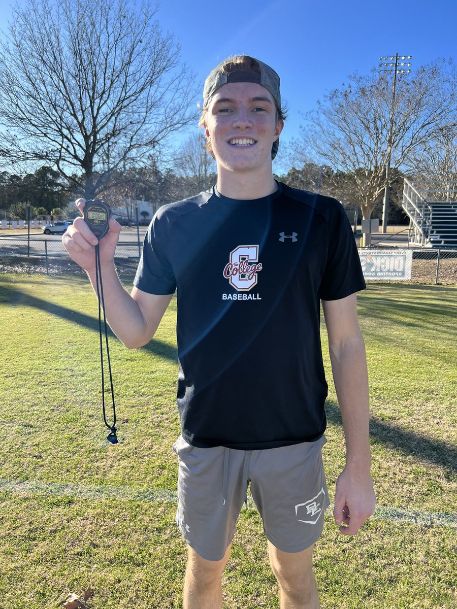 So proud of <a href="/Jackt2104/">Jack Tomas</a> SS from Bishop England HS. Came to us in 04/2021 running an 8.12 60 and with hard work in the weight room &amp; commitment to speed, he’s down to a 6.85. A new record time for him #speedkills <a href="/CanesBBScouting/">Canes Baseball - Scouting</a> <a href="/BishopsBaseball/">BE Baseball</a> <a href="/D1Uncommitted/">Anthony Edwards</a> <a href="/CresseySP/">Cressey Sports Performance</a>