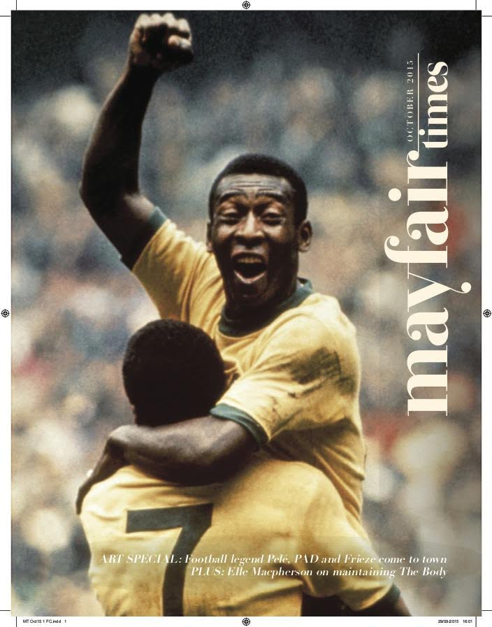 Pele in @MayfairTimes “I never predicted any of this, I just worked very hard. And I stayed very true to my dreams, my passion and my faith. I want to thank God for having me here, I am blessed that I have been able to touch so many people throughout my life, all over the world”