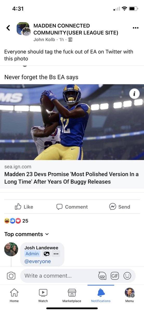MrSaveThePlay's tweet photo. Y’all remember this @EAMaddenNFL @EASPORTS_MUT @EAHelp @Zirksee 😂😂😂 https://t.co/slVVFsEbYL