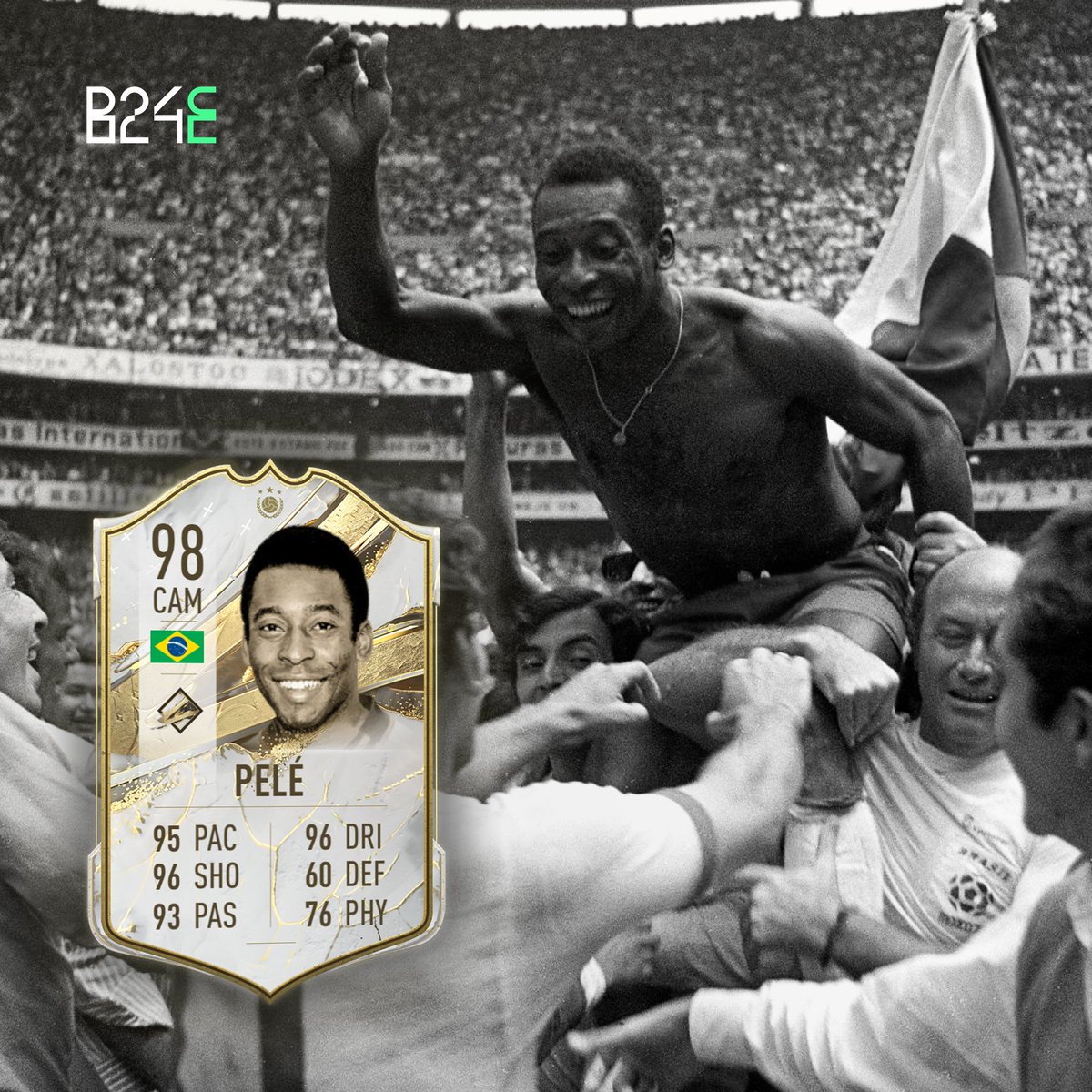 Eterno Rei Pelé 👑