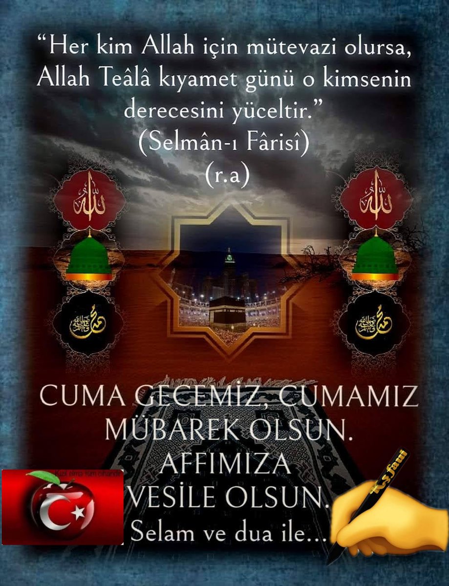kadrisahan's tweet photo. @19Trkan @OsmanOsmanbzkrt @841_2112 @profrifat @sahinKurul @GaziliAslan @Ilhankurt06Rt @romantikduygu3 @DoanKasif Ve aleykümselam https://t.co/qTqWmB63ml