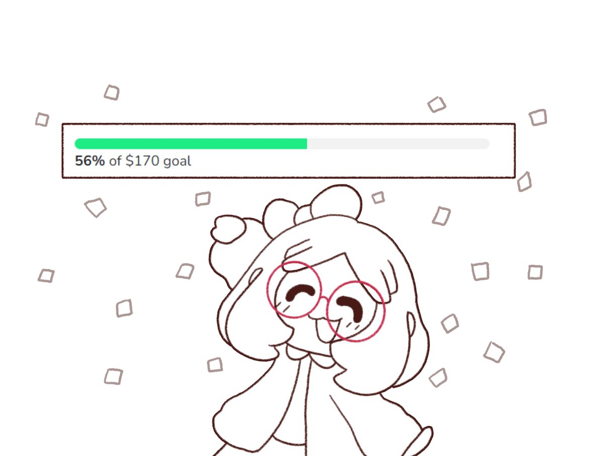 half way of my goal !!! c:
all the money will go to a lovely travel i'll take to see Alice and its something i profoundly really want c: seeing them gives me so much happiness, comfort and safety !! ^^ plus all the nice things we'll be able to do together !! c: thank you !!!! 