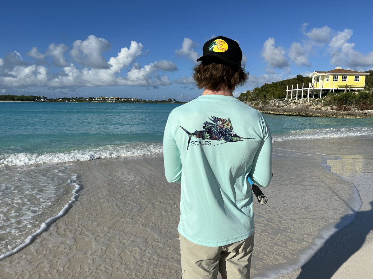 Broke out the scales top for Emerald Bay today #beauty #Bahamas #bluewater #DREAM #fishing #saltwater #basspro #scales #exuma #photography #boom #sunsout