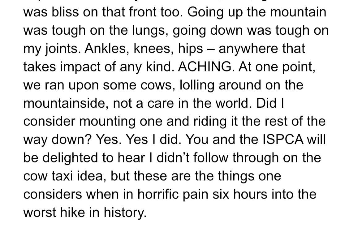 A snippet of the piece I wrote about my first ever hike. Naively, I decided Leinster‘s highest peak on Dec 21st was a good idea. Did I get airlifted off? You’ll have to read on to find out. 🥴 patreon.com/posts/76518740…