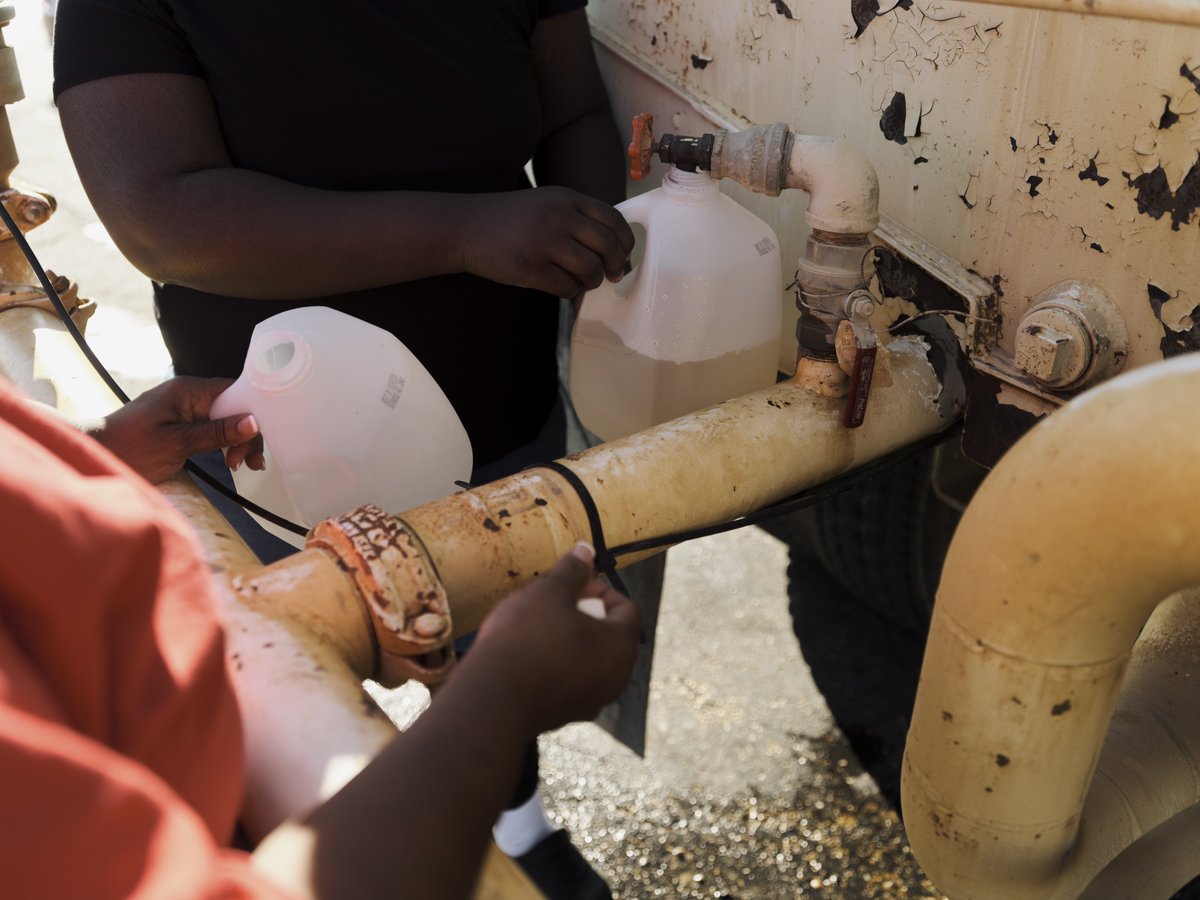 Jackson Mississippi Water distribution cites 2022