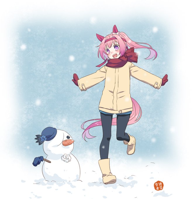 「シャベル 雪だるま」のTwitter画像/イラスト(新着)