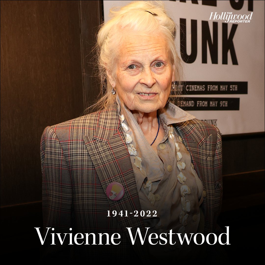 Vivienne Westwood, the rule-breaking, irreverent fashion designer who came to prominence along with the Sex Pistols in the 1970s, has died at age 81 thr.cm/F0aN7vM