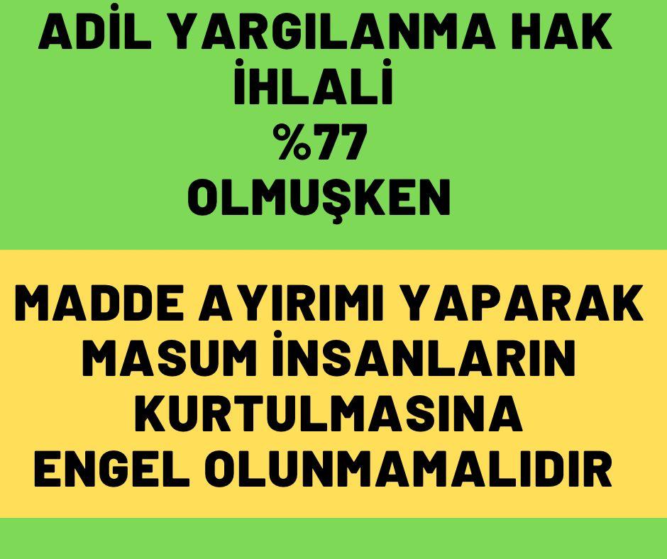 <a href="/RTErdogan/">Recep Tayyip Erdoğan</a> <a href="/dbdevletbahceli/">Devlet Bahçeli</a> Çözümü ağır ceza vermek gençliğin umudunu bitirdi. 
📌Amaç ıslah etmekse 20-30 sene ıslah etmez 
📌İnfaz yatar oranları arttı insanlar cezaevlerinden çıkamaz oldu.
📌Islah olmak yerine daha da umutsuz hale geldiler. ErdoğanBahçeli ÇözümGenelAf