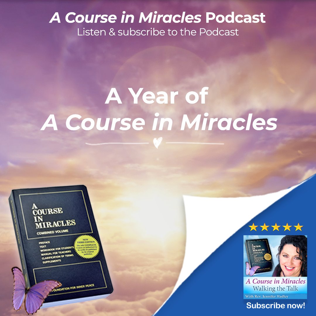 ACIM_Quote's tweet photo. 🎧 NEW EPISODE OUT: A Year of A Course in Miracles.🎧 Take your life with ACIM from simply studying to fully living. Spirit will do the hard part if we're willing. Let's do it together! Listen here ➡️ https://t.co/mbrlZc03Lu #acourseinmiracles #acourseinmiraclespodcast https://t.co/7JlRkNhDYf