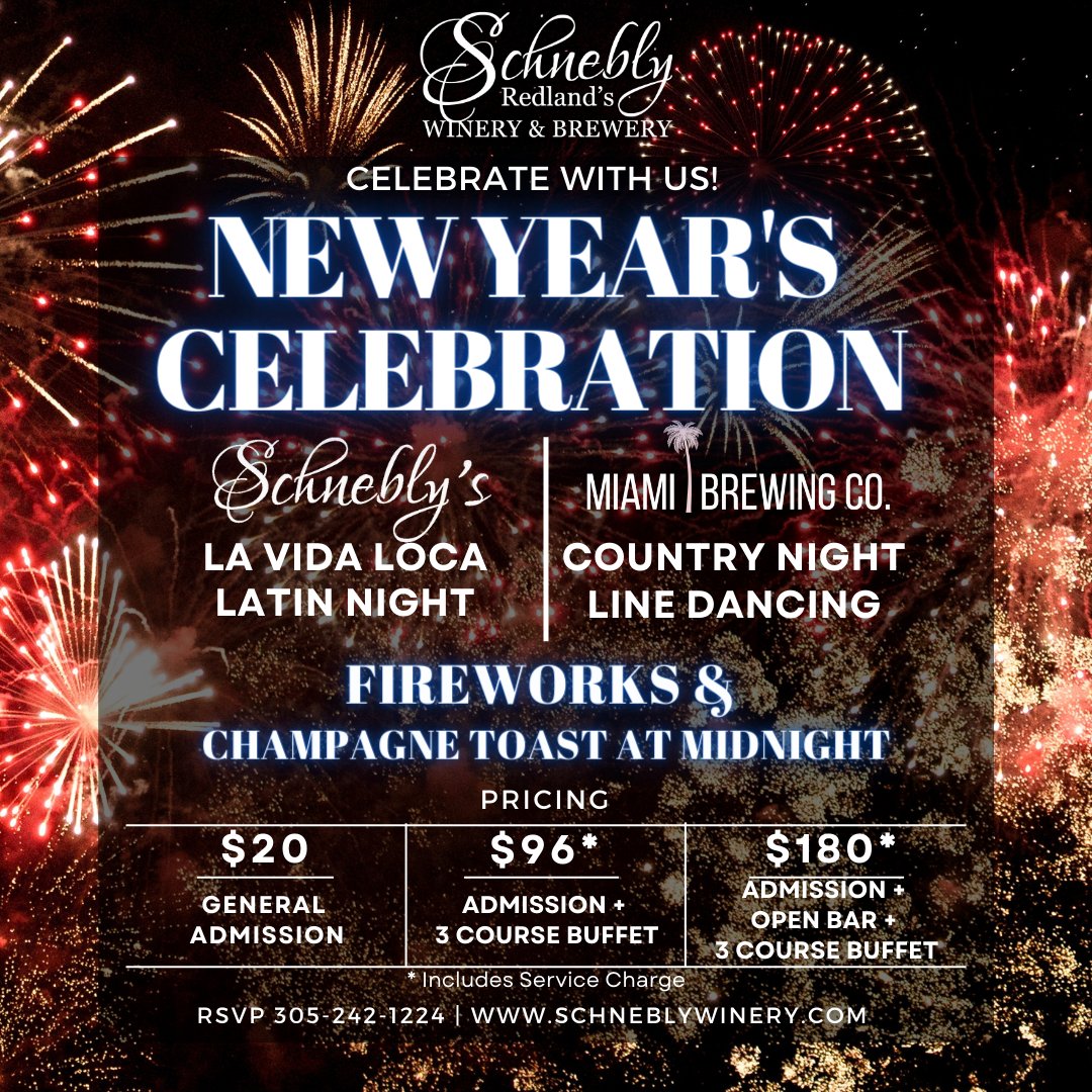 New Year's Eve Events! The BEST Last Second Ideas in Miami.

Like and share.

Then go out &amp; enjoy the music and fireworks.

Courtesy of <a href="/xizzletv/">Xizzle TV</a> &amp; curated by the Greater Miami Convention &amp; Visitors Bureau.

#HNY #NYE2023 #Miami #weekend #party #music #Concert #fireworks