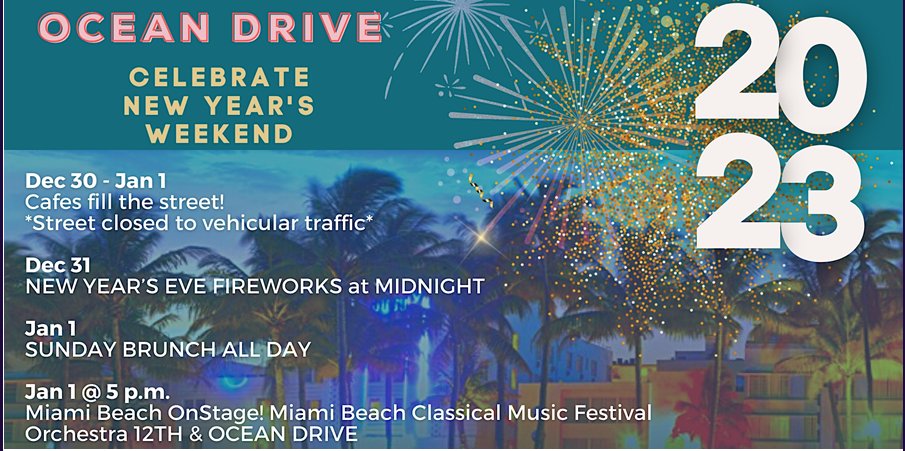 KirkGimenez's tweet photo. New Year's Eve Events! The BEST Last Second Ideas in Miami.

Like and share.

Then go out &amp; enjoy the music and fireworks.

Courtesy of @xizzletv &amp; curated by the Greater Miami Convention &amp; Visitors Bureau.

#HNY #NYE2023 #Miami #weekend #party #music #Concert #fireworks https://t.co/dXZWLMlGXo