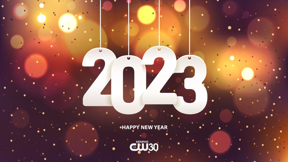 CW30Memphis's tweet photo. Happy New Year from everyone at CW30! 2⃣0⃣2⃣3⃣ https://t.co/xJA1F7R05F