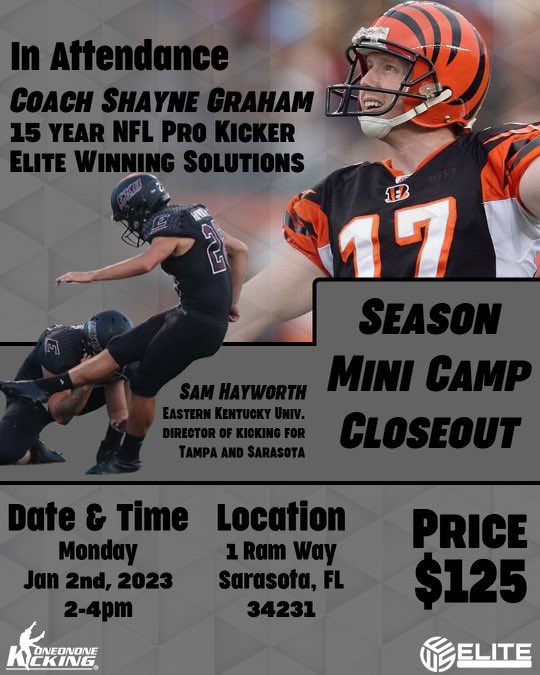 OneOnOne Kicking Camps🏈 tweet media