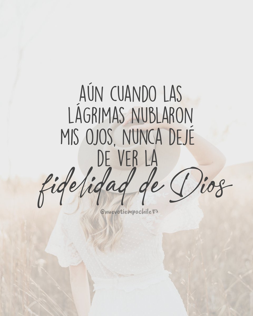 ntchile's tweet photo. 🙌¡No dudes en las #promesas de #Dios, 💝Él derrama sus #bendiciones 🌟sobre ti cada nueva mañana!👌😌 ¡Sigue encontrándote con Dios! 🙏

✨"Tus #misericordias son nuevas son cada mañana; 🌤️grande es tu #fidelidad". 💖 #Lamentaciones 3:22-23 📖⚡

#FelizMiércoles  🌸 https://t.co/VOUT1VR0qW