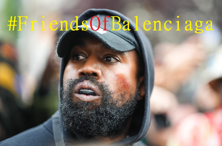 TheCReport's tweet photo. Starting a #FriendsOfBalenciaga hashtag.😉
#KanyeWest was a friend of #Balenciaga before he was a friend of #Hitler. #CTweets https://t.co/x9Iirx4nhY