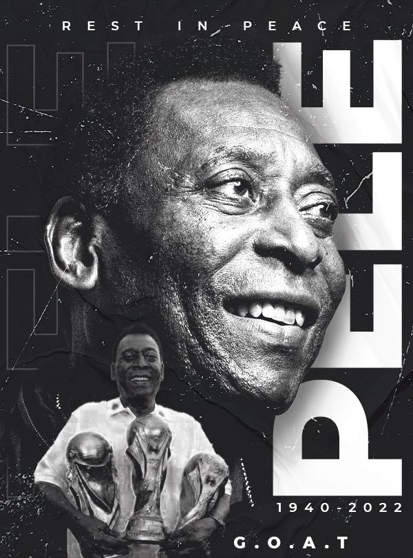 Rest in Peace, Pelé⚽️😔 