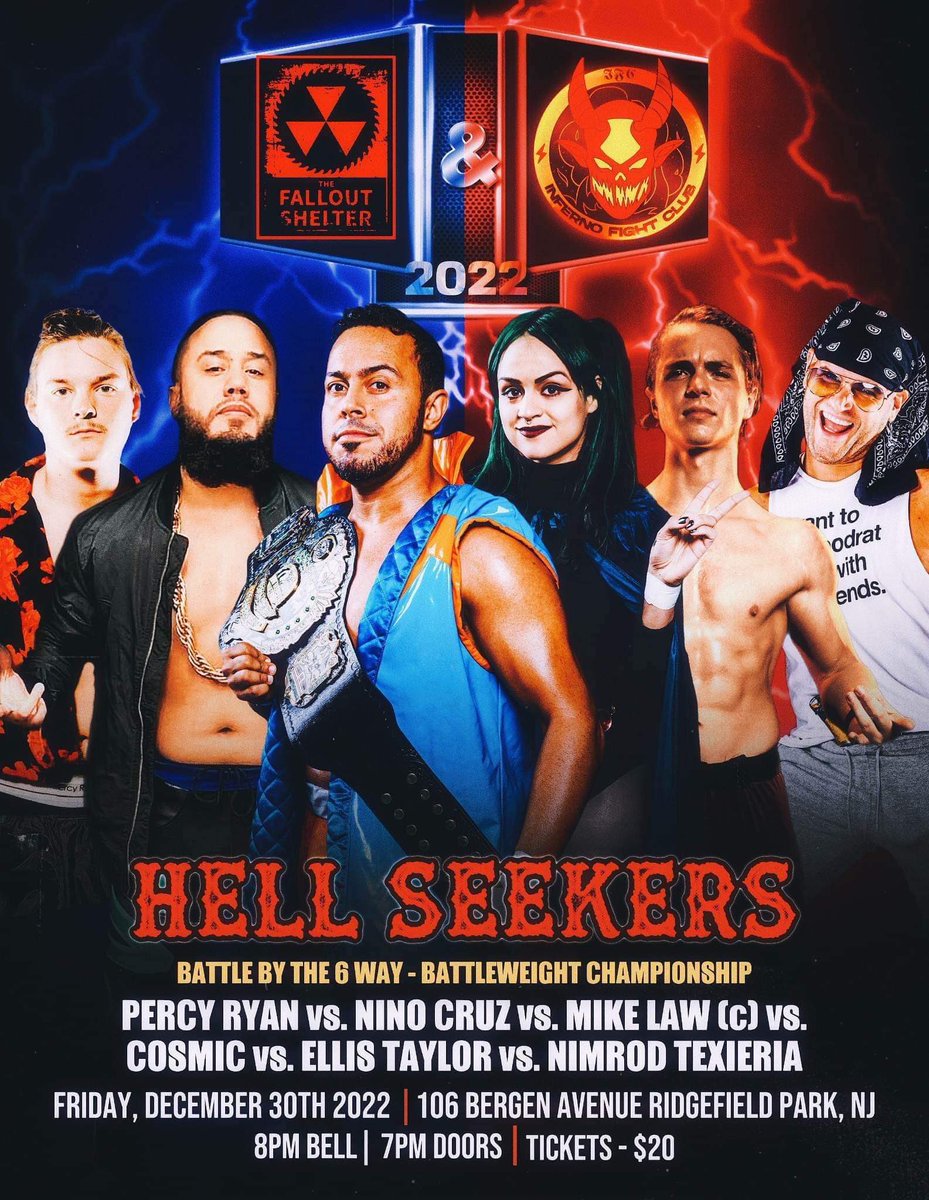 COLOSSALMIKELAW's tweet photo. Just a little of what you’ll see this Friday night when @TheFallOut_101 presents #HellSeeker https://t.co/q6f5xrgxaM