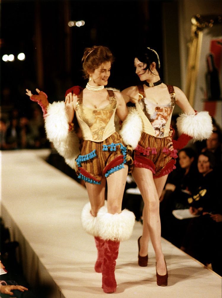 vivienne westwood's fw90 “portrait collection,” one of my favorite