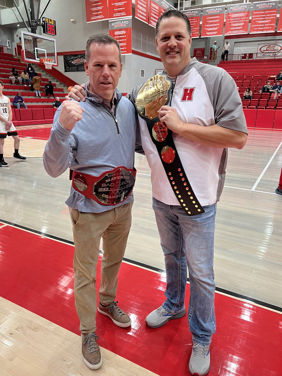 Ronnie B Tag Team Champs 😉 iykyk